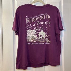 Whimsigoth Purple Short Sleeve Graphic Tee